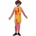 Αποκριάτικη Στολή για Παιδιά Burger Κλόουν Τρομοκρατία (3 Τεμάχια)