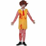 Αποκριάτικη Στολή για Παιδιά Burger Κλόουν Τρομοκρατία (3 Τεμάχια)