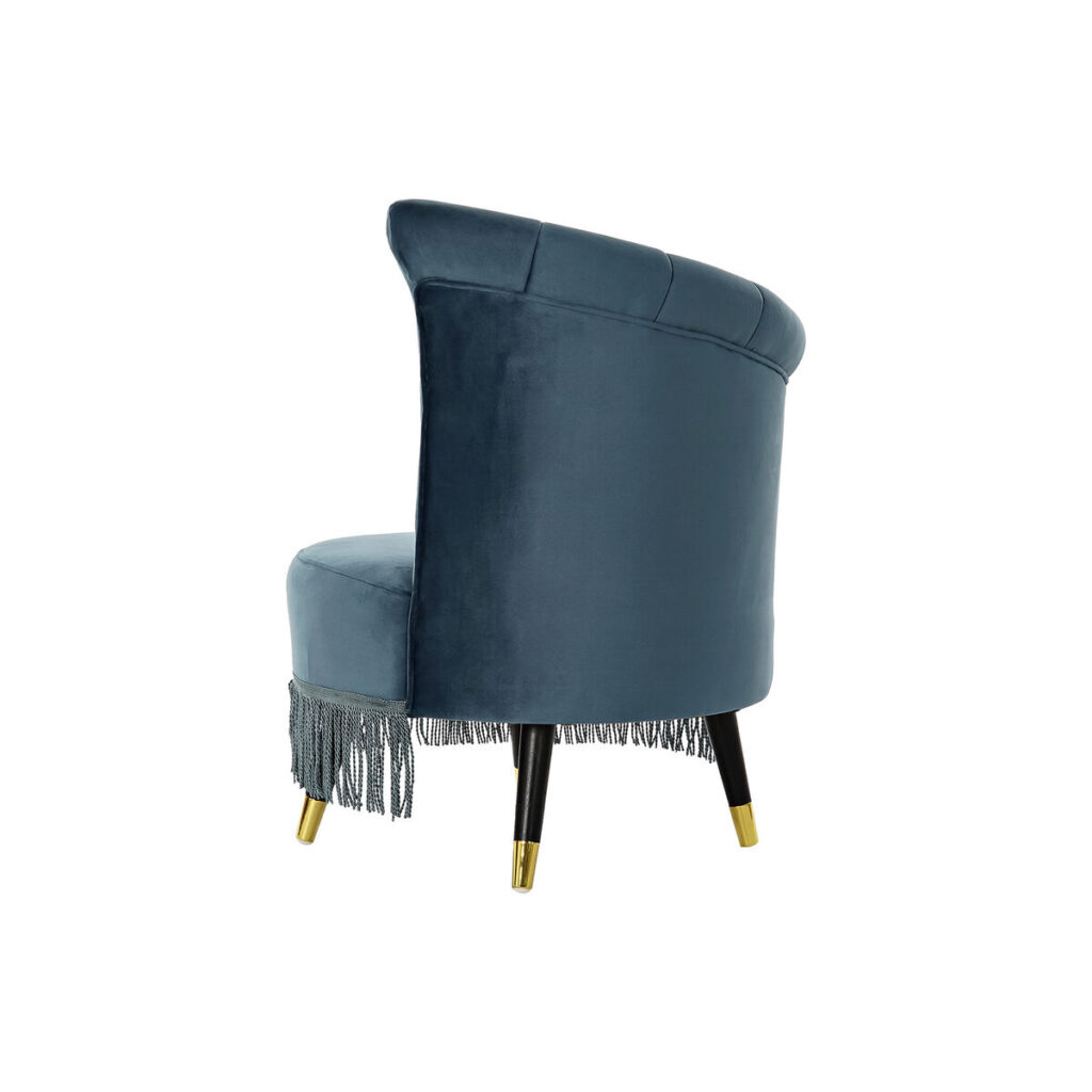 Πολυθρόνα DKD Home Decor 8424001802289 Μπλε Μέταλλο πολυεστέρας (77 x 63 x 85 cm)
