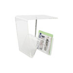 Τραπέζι για Εφημερίδες DKD Home Decor Μέταλλο Διαφανές Ακρυλικό (40 x 30 x 44 cm)
