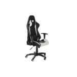Καρέκλα γραφείου με κεφαλάρι DKD Home Decor 70 x 55 x 139 cm Μαύρο Λευκό