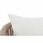 Σετ Τραπέζι με Καρέκλες DKD Home Decor Μπεζ 78 cm 163 x 95 x 6 cm