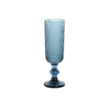Σετ Ποτηριών DKD Home Decor Μπλε Κρυστάλλινο 150 ml