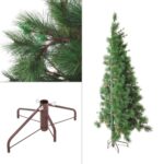 Χριστουγεννιάτικο δέντρο Πράσινο PVC Μέταλλο πολυαιθυλένιο 150 cm
