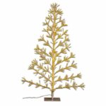 Χριστουγεννιάτικο δέντρο Χρυσό Μέταλλο Πλαστική ύλη 120 cm