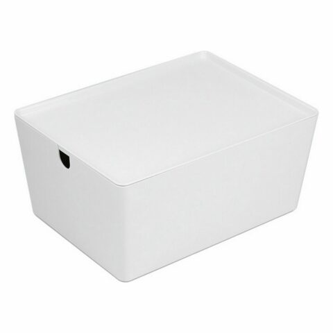 Οργανωτικό Κουτί με Δυνατότητα Τοποθέτησης σε Στοίβα Confortime Με καπάκι 35 x 26 x 16 cm