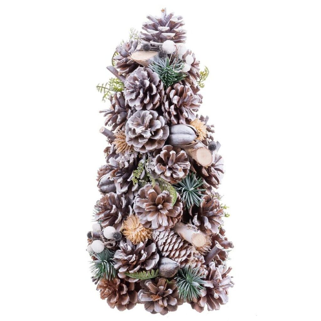 Χριστουγεννιάτικο δέντρο Πολύχρωμο Πλαστική ύλη Foam Ανανάδες 18 x 18 x 30 cm