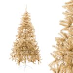 Χριστουγεννιάτικο δέντρο Χρυσό Μέταλλο Πλαστική ύλη 210 cm