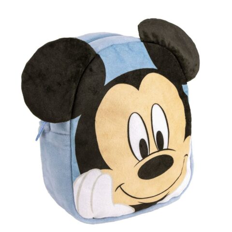 Σχολική Τσάντα Mickey Mouse Ανοιχτό Μπλε 18 x 22 x 8 cm