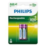 Επαναφορτιζόμενη μπαταρία Philips Batería R03B2A80/10 1.2 V 800 mAh