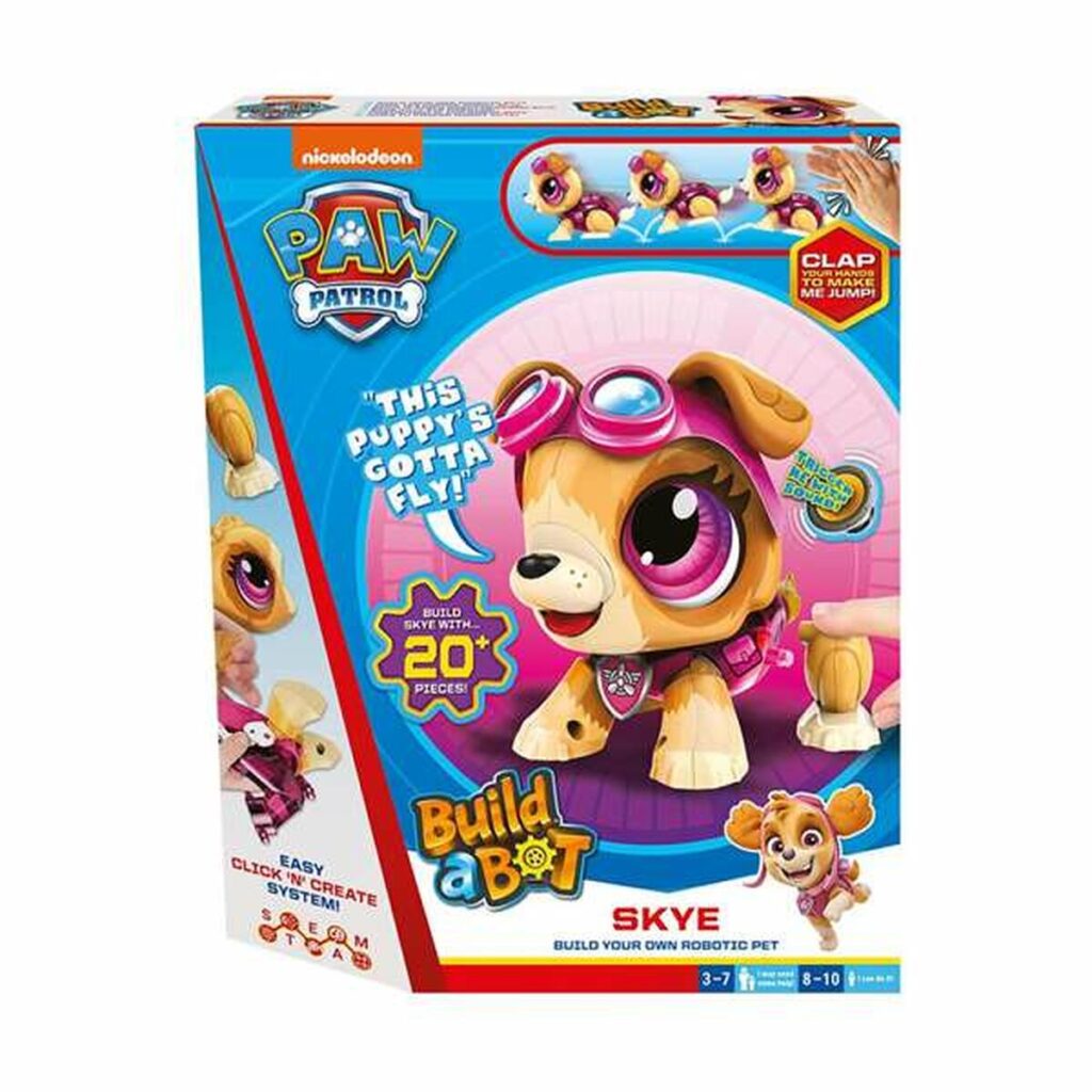 Διαδραστικό ρομπότ The Paw Patrol Build A Bot Light (Snow Leopard