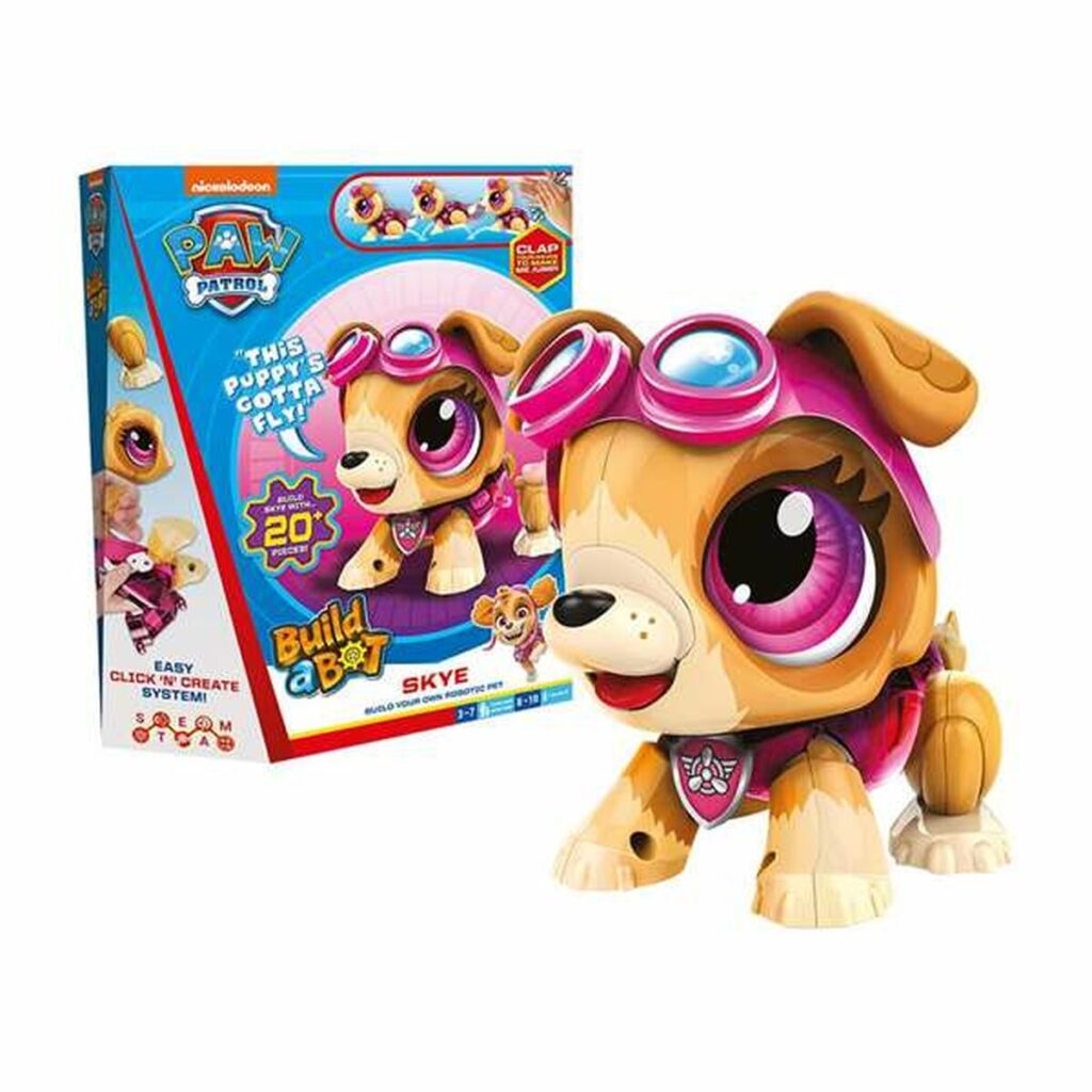 Διαδραστικό ρομπότ The Paw Patrol Build A Bot Light (Snow Leopard)