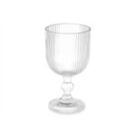 Ποτήρι Κρασί Ρίγες Διαφανές Γυαλί 370 ml (x6)