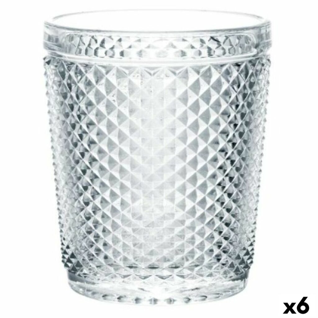 Ποτήρι Διαμάντι Διαφανές Γυαλί 300 ml (x6)