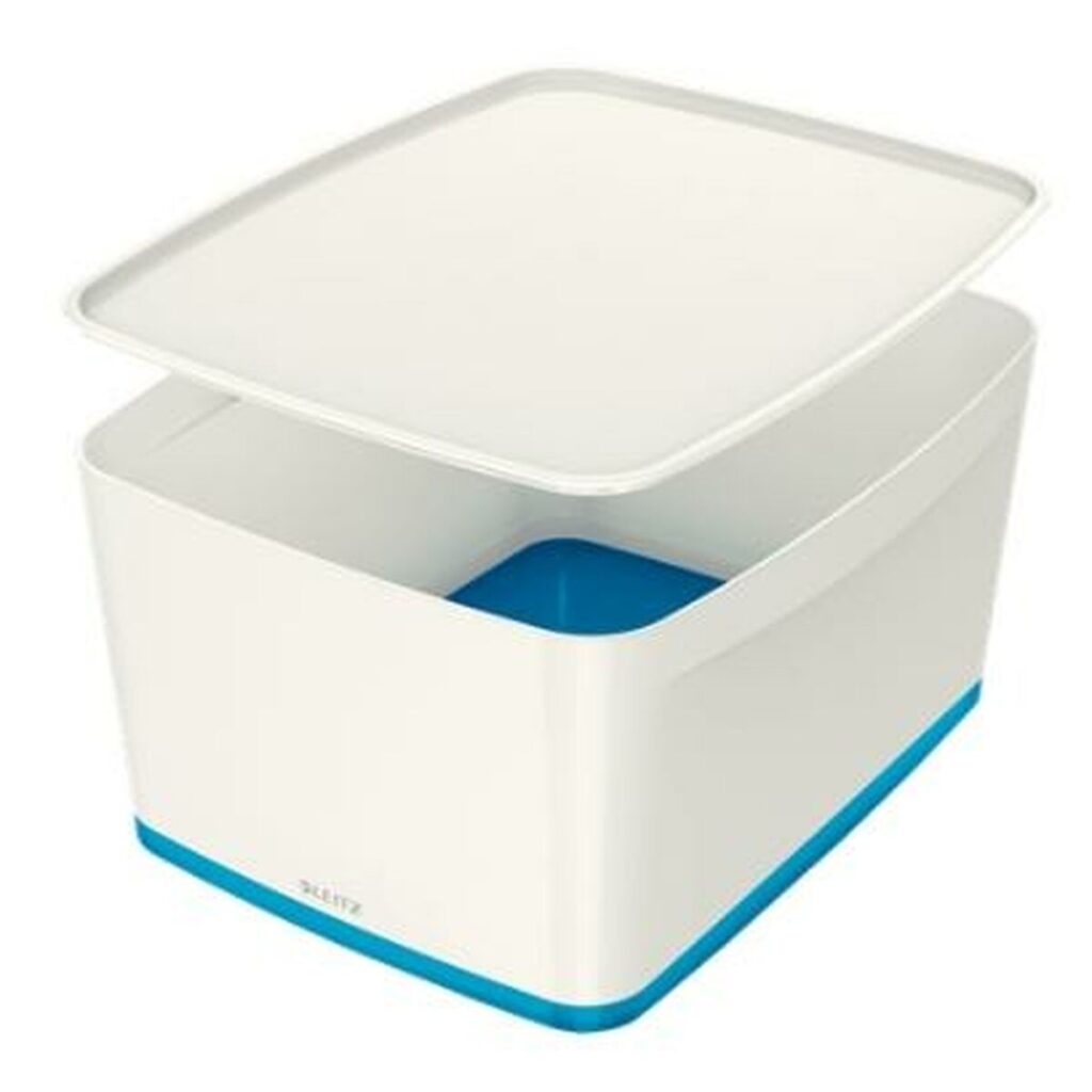 Κουτί Aποθήκευσης Leitz Mybox Wow Μπλε Λευκό ABS 31