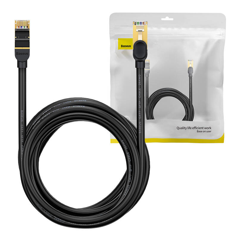 10m network cable (black)