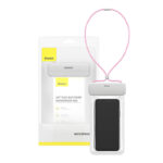 Baseus Let's Go Universal waterproof case for smartphones (pink)