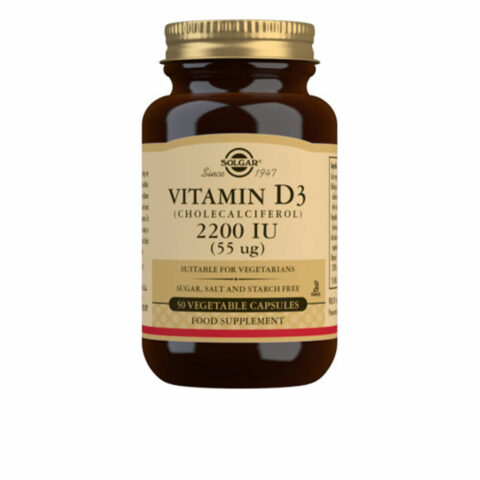 Βιταμίνη D3 (Kολκαλσιφερόλη) Solgar   50 Μονάδες