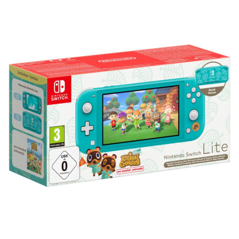 Nintendo Switch Lite Animal Crossing New Horizons Nintendo 6453732 Τυρκουάζ