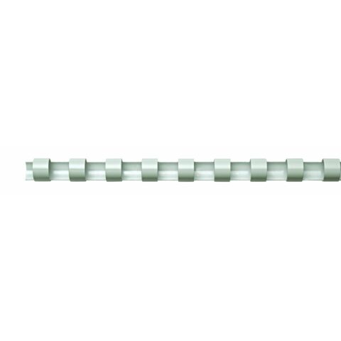 Πλαστικοί Σπείρωματικοί Δακτύλιοι Fellowes 100 Μονάδες Λευκό PVC Ø 12 mm