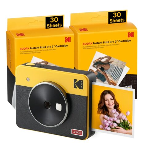 Φωτογραφική Μηχανή της Στιγμής Kodak MINI SHOT 3 RETRO C300RY60 Κίτρινο