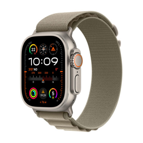 Smartwatch Apple Watch Ultra 2 Πράσινο Χρυσό Ελαιόλαδο 49 mm
