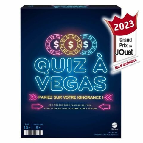 Παιχνίδι ερωτήσεων και απαντήσεων Mattel Quiz à Vegas (FR)