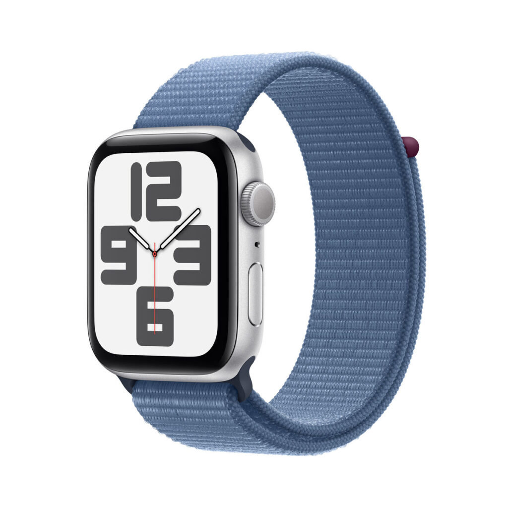 Smartwatch Apple Watch SE Μπλε Ασημί 44 mm