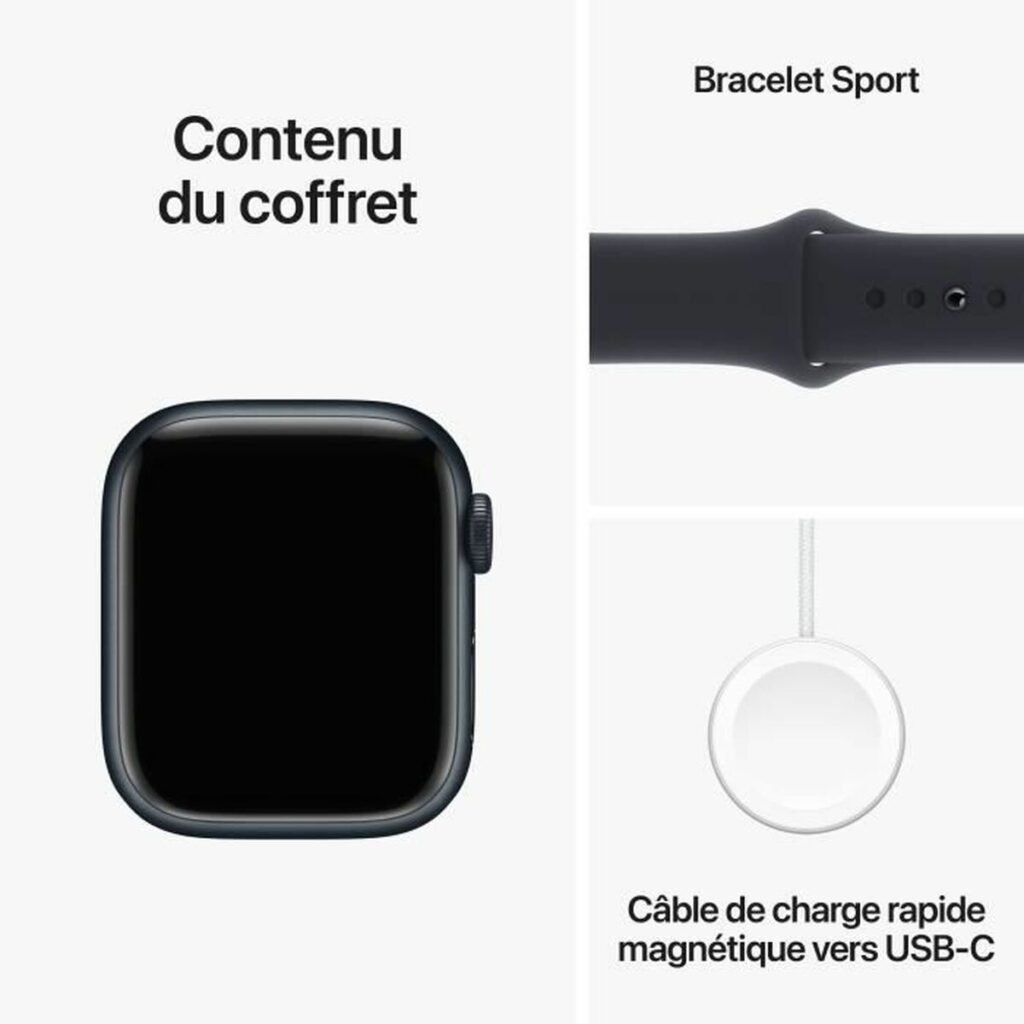 Smartwatch Apple Series 9 Μαύρο 41 mm