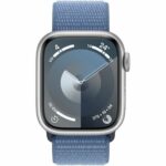 Smartwatch Apple Series 9 Μπλε Ασημί 41 mm