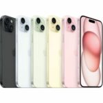 Smartphone Apple iPhone 15 Plus 256 GB Μπλε Μαύρο Ροζ
