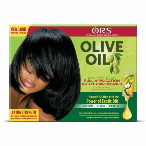 Θεραπεία Mαλλιών Ισιώματος Olive Oil Relaxer Kit Ors ‎