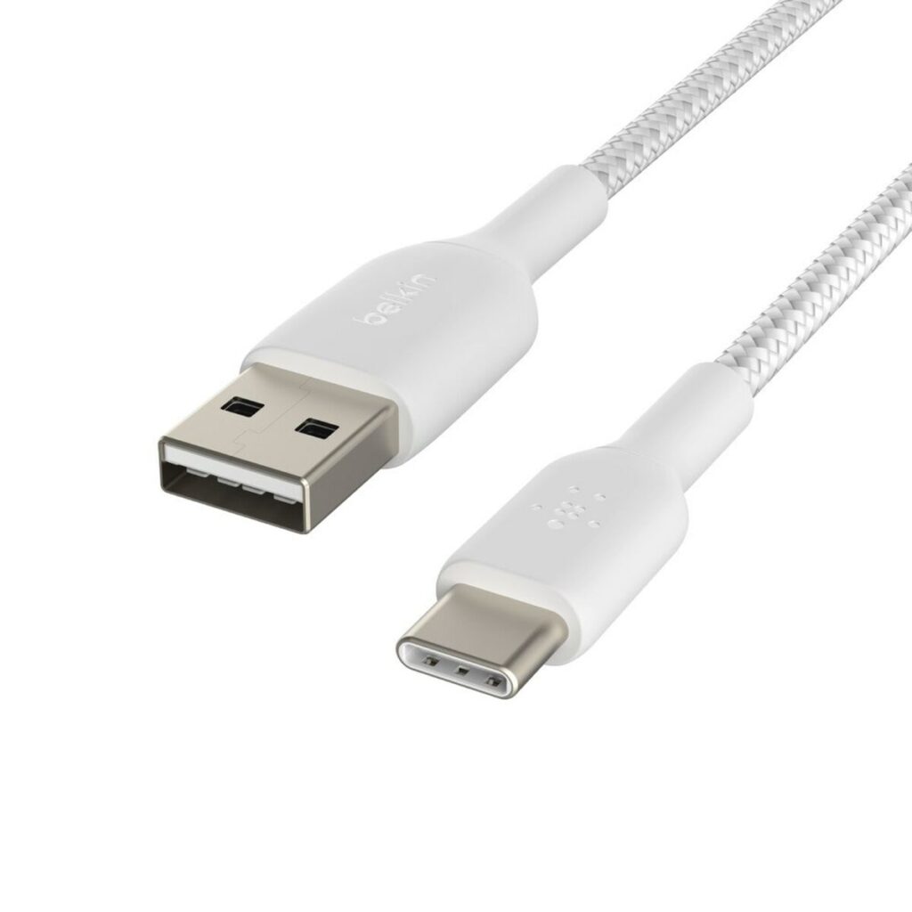 Καλώδιο USB-C σε USB Belkin CAB002BT3MWH Λευκό 3 m
