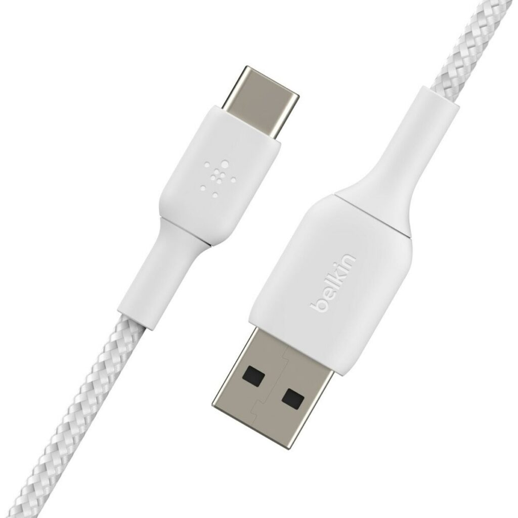 Καλώδιο USB-C σε USB Belkin CAB002BT3MWH Λευκό 3 m