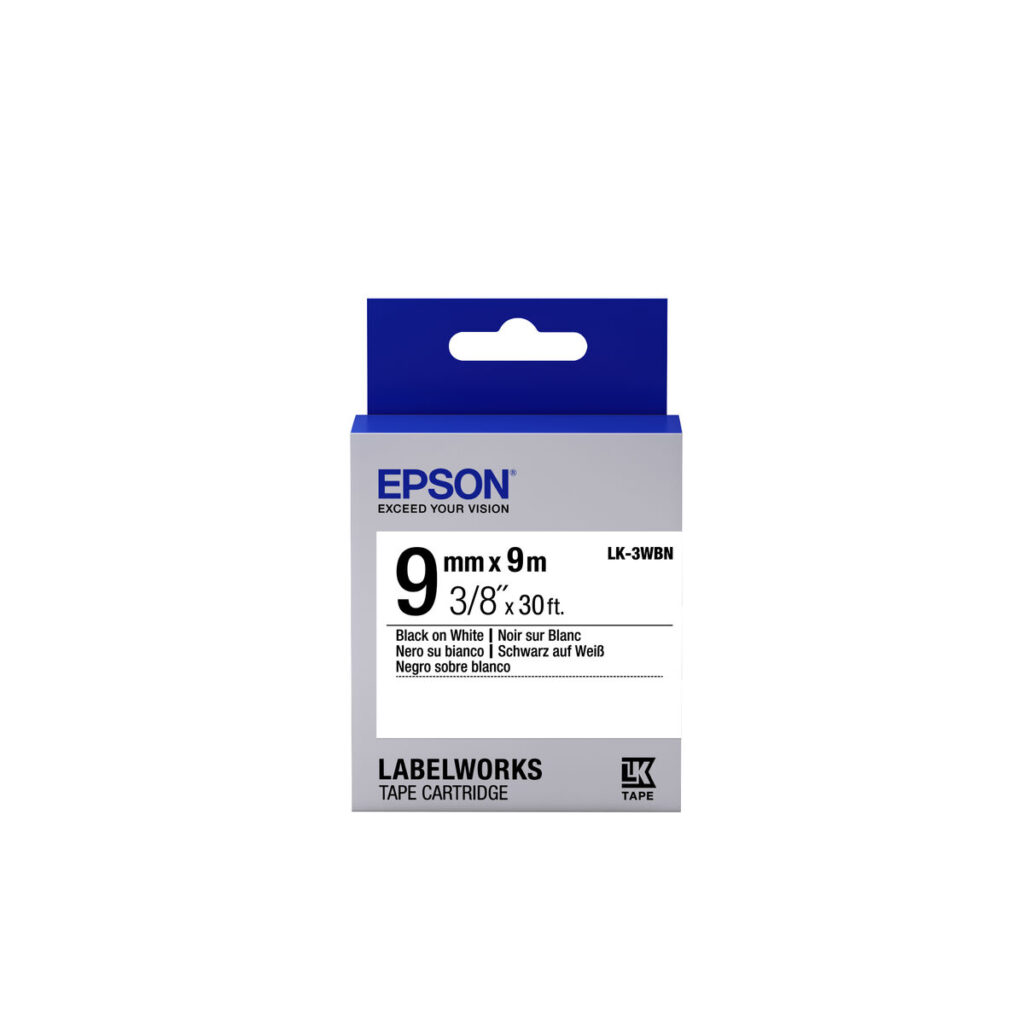 Ετικέτες για Εκτυπωτή Epson C53S653003 Λευκό Μαύρο Μαύρο/Λευκό