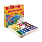 Χρωματιστά κεριά Plastidecor Kids Κουτί Πολύχρωμο