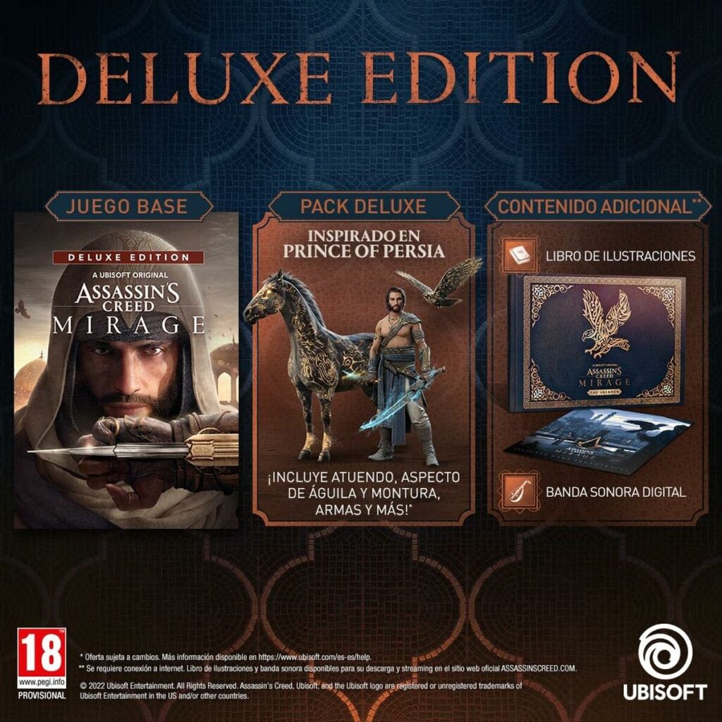 Βιντεοπαιχνίδι PlayStation 4 Ubisoft Assassin's Creed Mirage Deluxe Edition