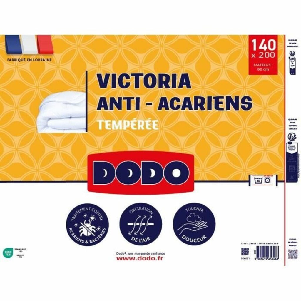 Σκανδιναβικό Παπλώμα DODO Victoria Λευκό 140 x 200 cm