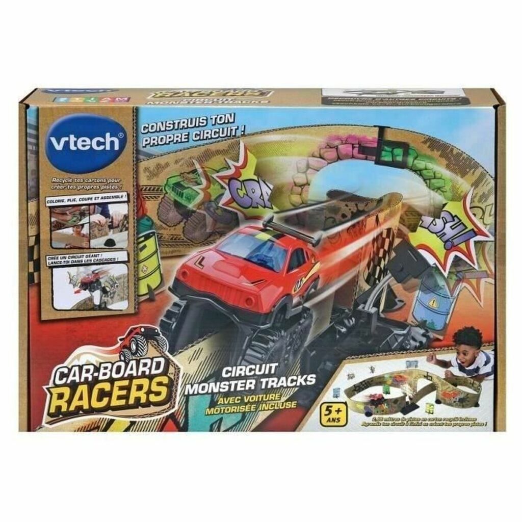 Εκπαιδευτικό παιχνίδι Vtech Car Board Racer Monster Trucks