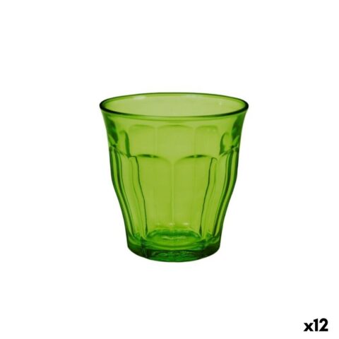 Σετ ποτηριών Duralex Picardie Πράσινο 4 Τεμάχια 250 ml (12 Μονάδες)