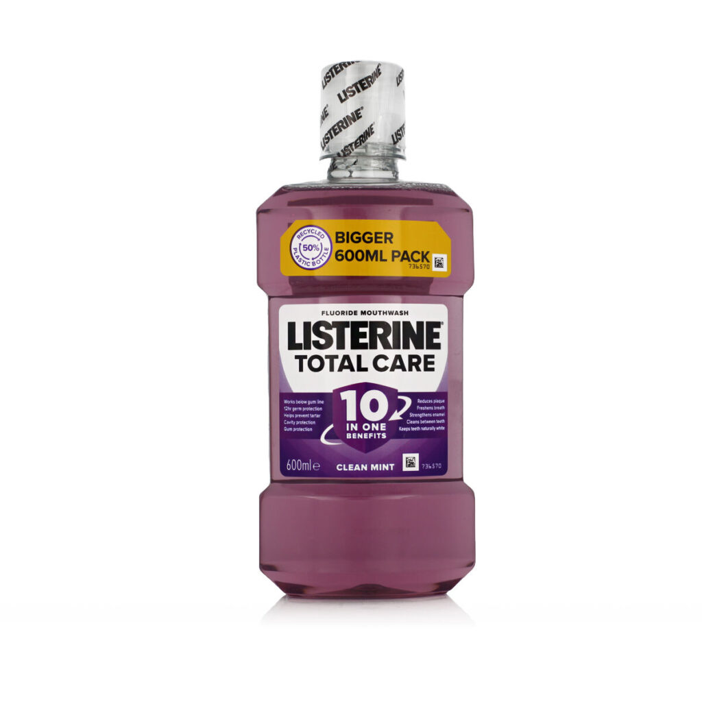Στοματικό Διάλυμα Listerine Total Care Μέντα 600 ml