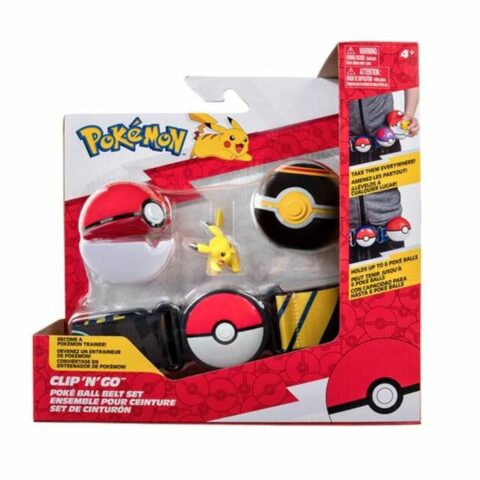 Playset Pokémon Clip Belt 'n' Go - Pikachu