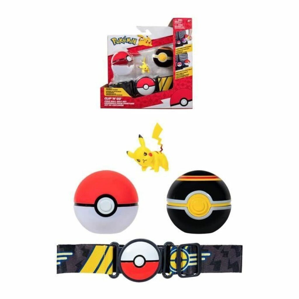Playset Pokémon Clip Belt 'n' Go - Pikachu