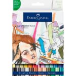 Σετ Μαρκαδόροι Faber-Castell Goldfaber Sketch Διπλή 24 Τεμάχια