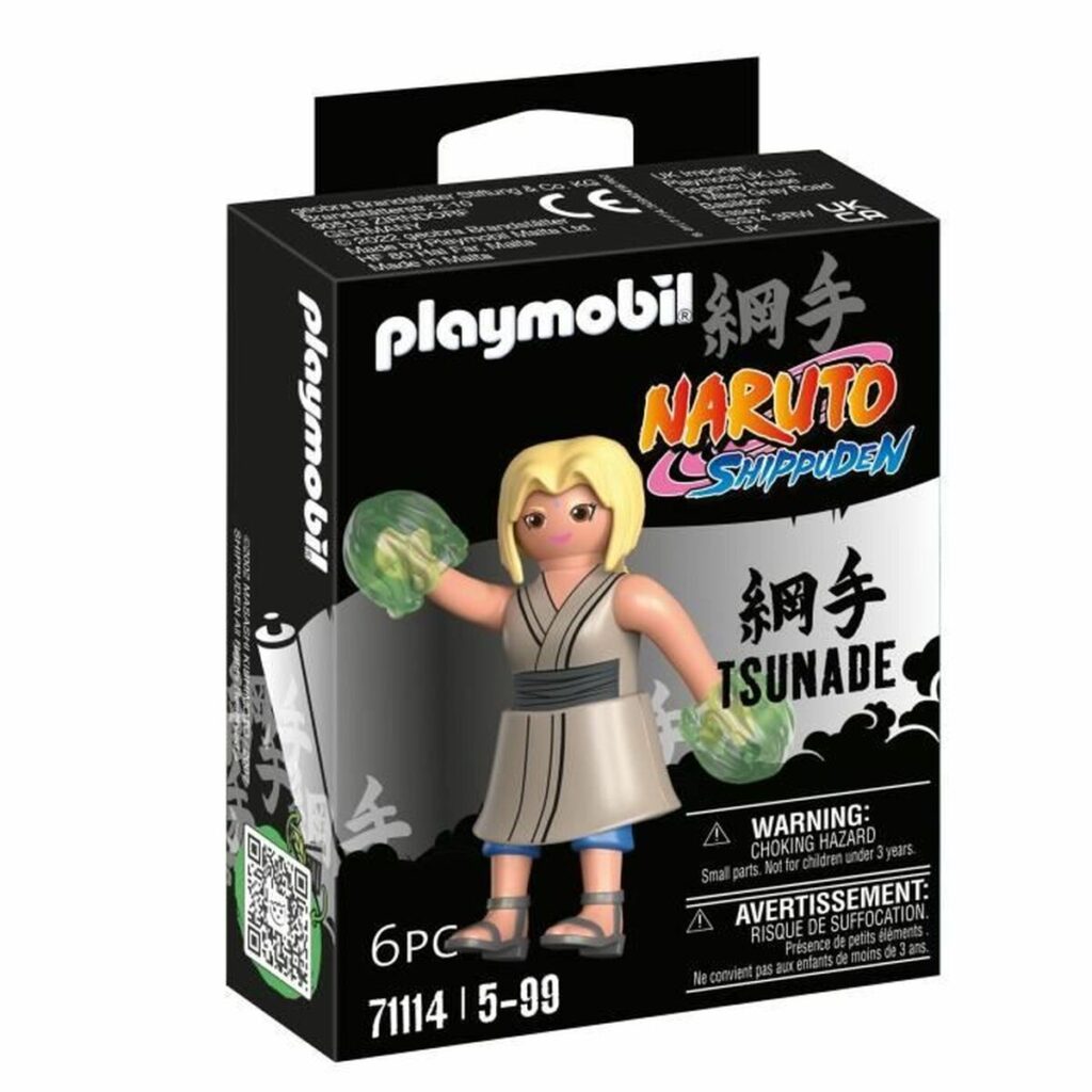 Playset Playmobil Natuto Shippuden: Tsunade 71114 6 Τεμάχια