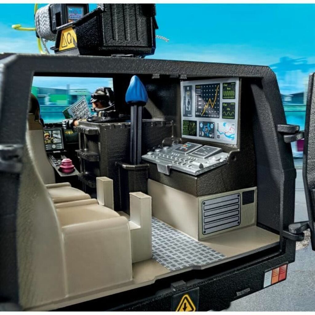 Σετ παιχνιδιών Playmobil Police car City Action Πλαστική ύλη