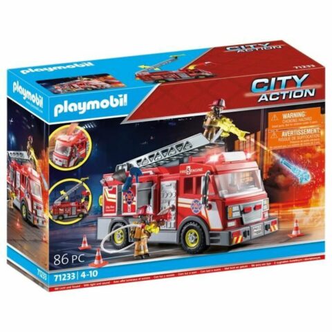Playset Playmobil Fire Truck City Action 1 Τεμάχια