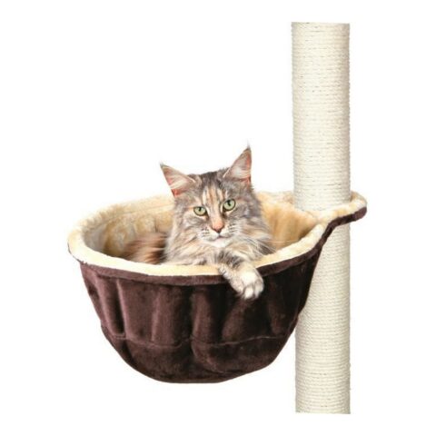 Κρεβάτι για Γάτες Trixie 4047974439104 Καφέ 38 cm Πολύχρωμο Μέταλλο Ø 38 cm