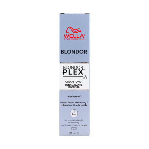 Μόνιμη Βαφή Wella Blondor Plex 60 ml Nº 81