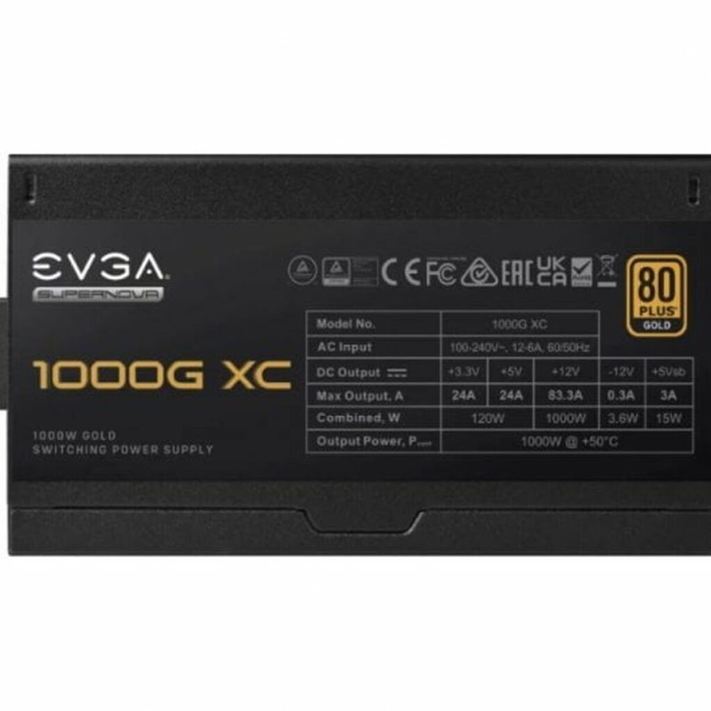 Τροφοδοσία Ρεύματος Evga SuperNOVA 1000G XC 1000 W 80 Plus Gold